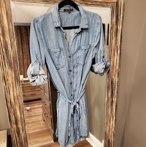 Denim Buttom Up Dress